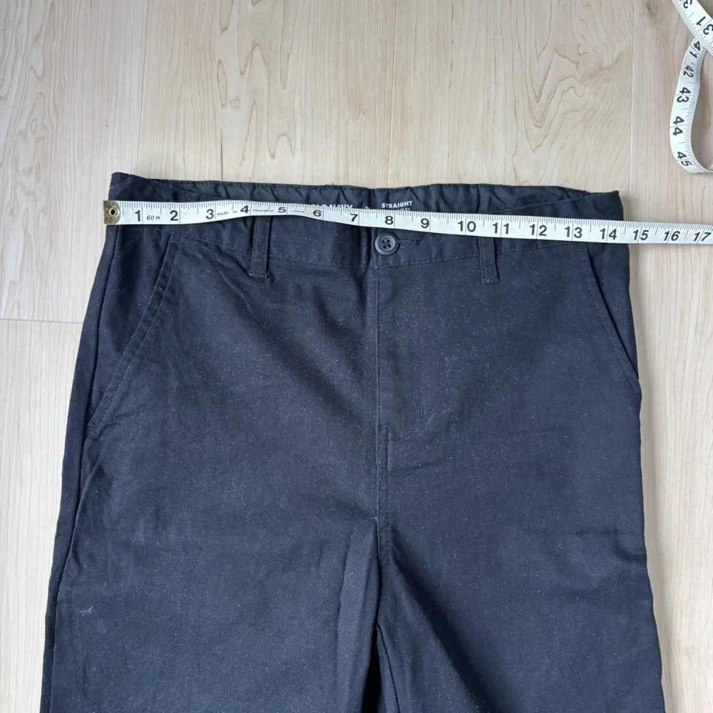 Old Navy BOYS Black Straight Pants